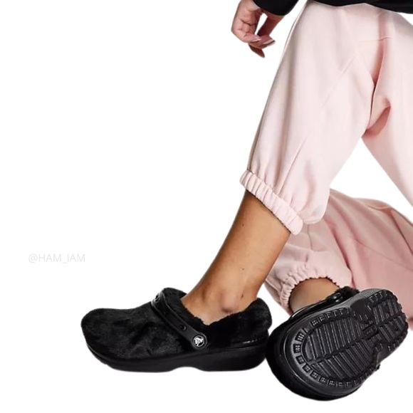 NWT RARE Crocs Classic Fur Sure - Picture 5 of 15
